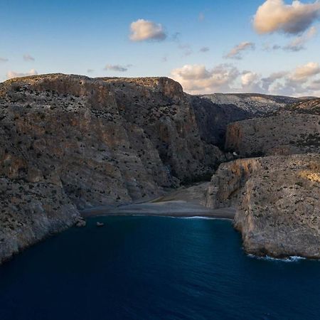 Apartmán Azur Horizon Oceanview House Kokkini Hani Exteriér fotografie