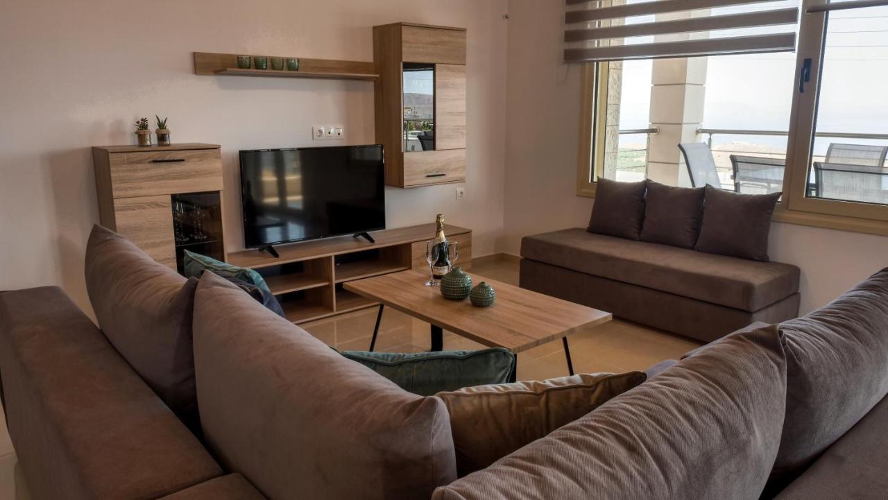 Apartmán Azur Horizon Oceanview House Kokkini Hani Exteriér fotografie
