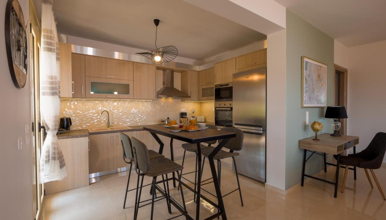 Apartmán Azur Horizon Oceanview House Kokkini Hani Exteriér fotografie