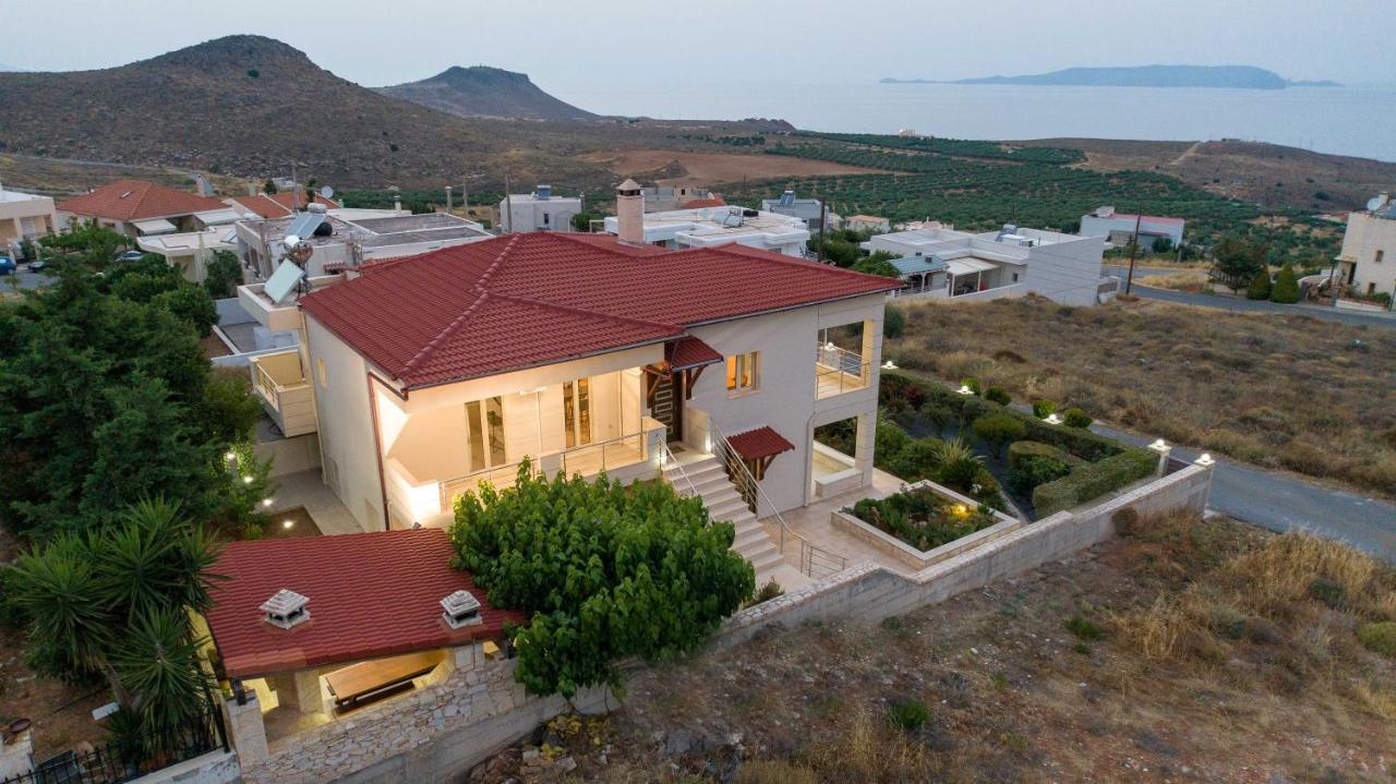 Apartmán Azur Horizon Oceanview House Kokkini Hani Exteriér fotografie