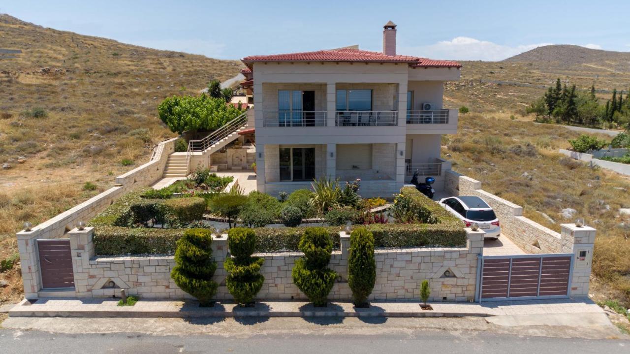 Apartmán Azur Horizon Oceanview House Kokkini Hani Exteriér fotografie
