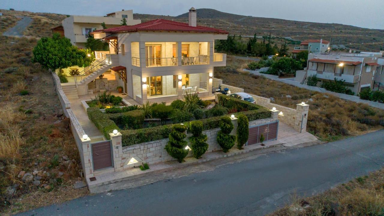 Apartmán Azur Horizon Oceanview House Kokkini Hani Exteriér fotografie