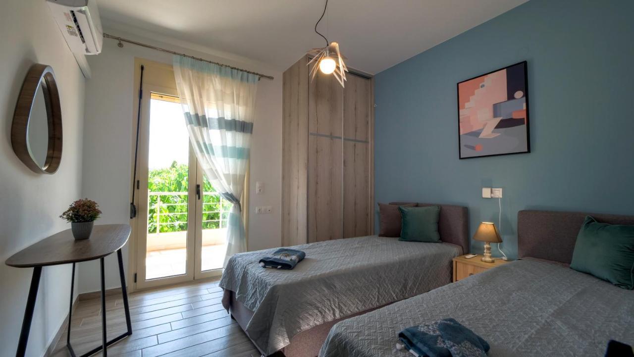 Apartmán Azur Horizon Oceanview House Kokkini Hani Exteriér fotografie