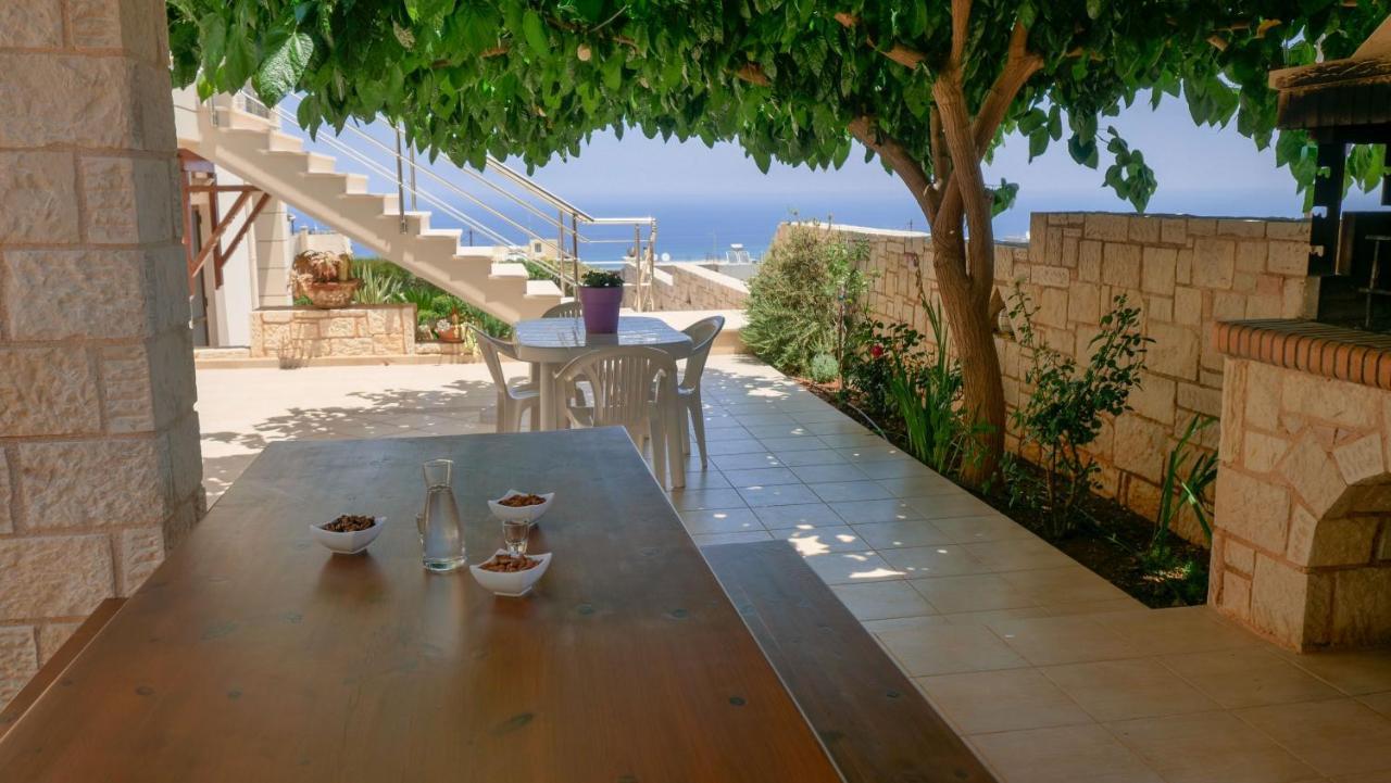 Apartmán Azur Horizon Oceanview House Kokkini Hani Exteriér fotografie