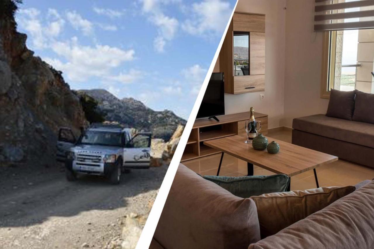 Apartmán Azur Horizon Oceanview House Kokkini Hani Exteriér fotografie