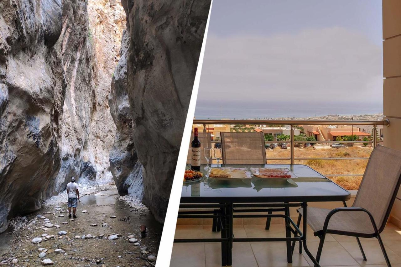 Apartmán Azur Horizon Oceanview House Kokkini Hani Exteriér fotografie